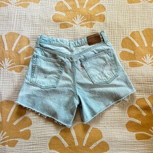 Levi's cut off shorts size 27